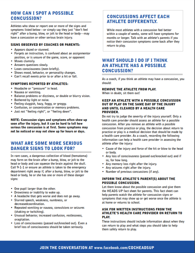 Concussion Facts 2